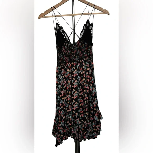 Free People FP ONE ADELLA Printed Mini slip dress - Picture 3 of 10